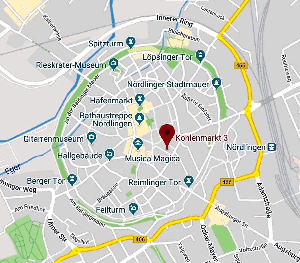 Ferienwohnung Nördlingen Storchenblick am Daniel - Ort